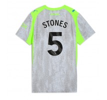 Manchester City John Stones #5 Koszulka Trzecia damskie 2025-26 Krótki Rękaw